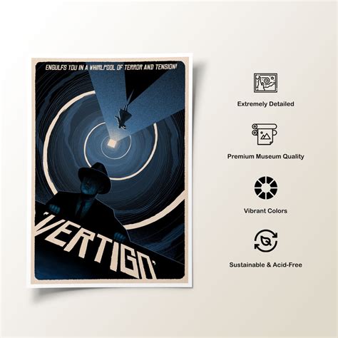 Buy Vertigo 01 Movie Poster Online at Best Price – Dessine Art