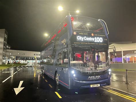 At Edinburgh Airport On My Volvo B L Tri Axle Flickr