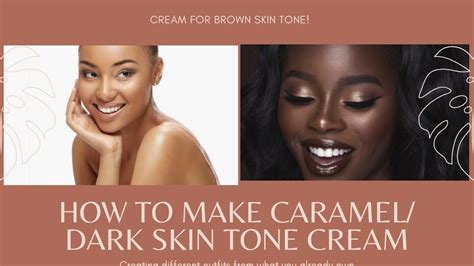 How To Make Caramel Tone Cream How To Make Hot Chocolate Body Cream Youtube