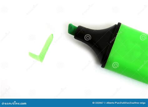 Green Pen Royalty Free Stock Photography - Image: 332067