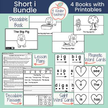 Decodable Readers Decodable Passages Decodable Books Short Vowel I