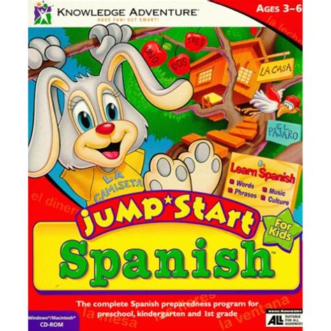 Knowledge Adventure 3590 Jumpstart Spanish Video Game