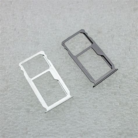 For Huawei Mate S Sim Card Tray Holder With Micro Sd Card Tray Slot Holder Metal Parts In Sim