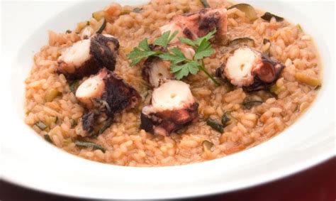 Arroz caldoso con pulpo de Karlos Arguiñano