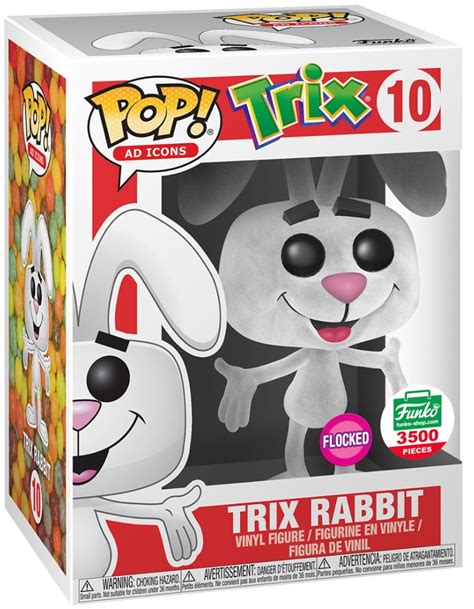 Funko Pop Ad Icons Trix Rabbit Flocked Le Exclusive