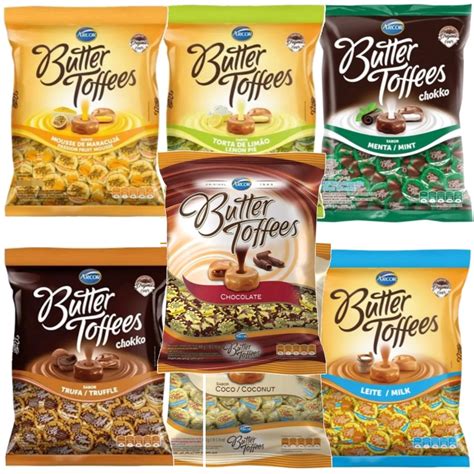 Balas Butter TOFFEE Balas Amanteigadas Caramelo Toffees Diversos