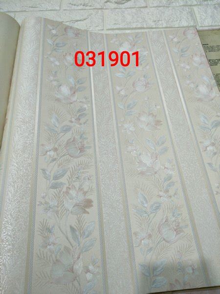 Jual Wallpaper Dinding Motif Salur Bunga Di Lapak Istanawallpapermurah