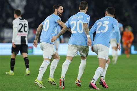 Serie A Ss Lazio Vs Udinese Calcio Olympic Stadium In Rome