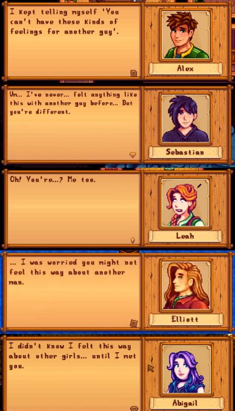 Some Argue That Stardew Vally Is Player Sexual I Disagree There Is Dialogue That Is Exclusive