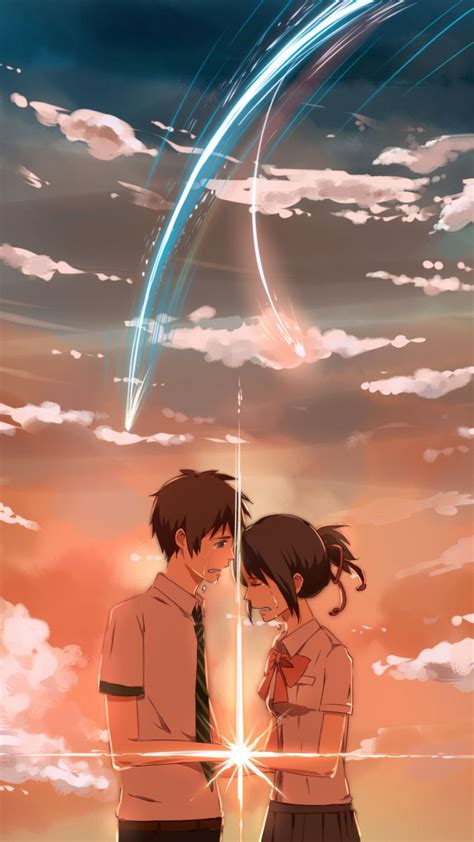 720x1280 Fondo De Pantalla Con Tu Nombre De Anime Your Name Anime Todo Fondos