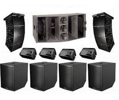 Projeto Caixas Som Sub Grave Grave Line Array