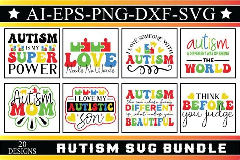 Autism Svg Bundle Bundle · Creative Fabrica