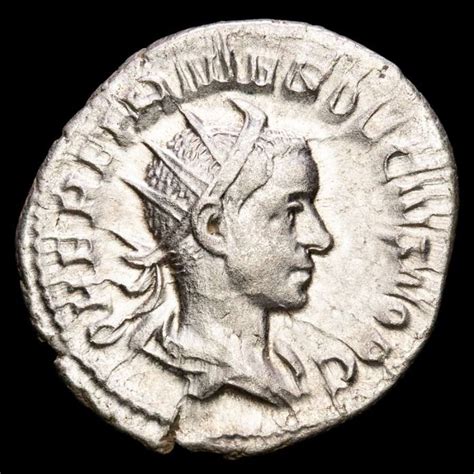 Roman Empire Herennius Etruscus AD 251 AR Antoninianus Catawiki