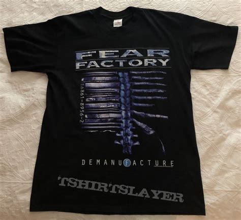 Fear Factory Demanufacture 1995 Shirt Tshirtslayer Tshirt And