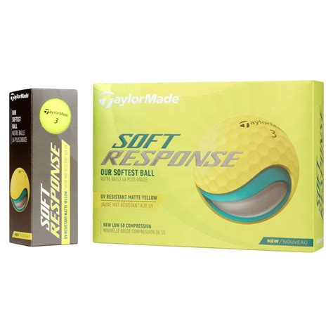 Free Shipping Taylormade Soft Response Golf Balls Yellow