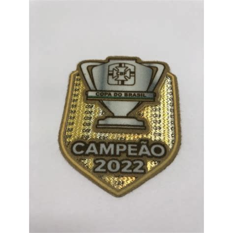 Patch Campeão Copa Do Brasil 2022 3d Aveludado Shopee Brasil