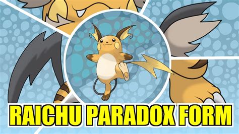 New Raichu Paradox Form Pokemon Scarlet Violet Youtube