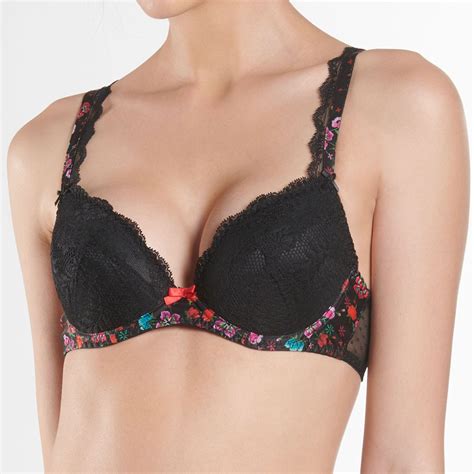 Aubade D Licate Extase Soutien Gorge Push Up Noir Magie Effetdesoi