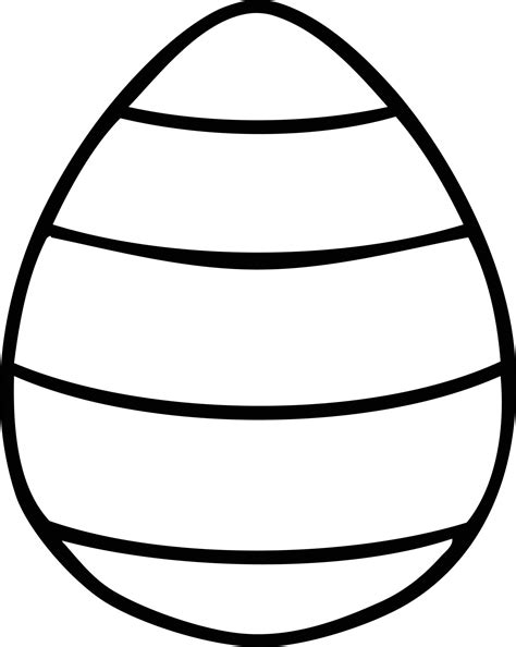 Quirky Line Drawing Cartoon Easter Egg 10271611 Vector Art At Vecteezy