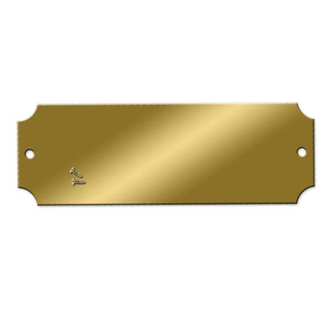Engraving Plates Brushed Brass Ubicaciondepersonascdmxgobmx