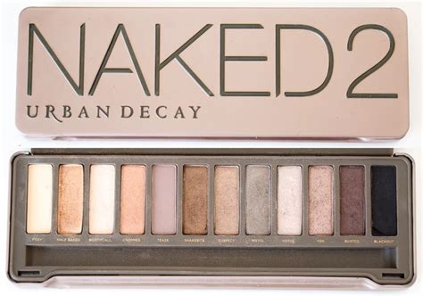 Urban Decay Naked 2 Palette Eyeshadows Pinterest