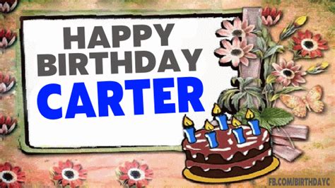 Happy Birthday CARTER gif | Birthday Greeting | birthday.kim