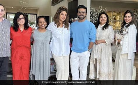 Priyanka Chopra Hosts Ram Charan And His Wife Upasana Kamineni At Her ...