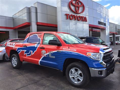 Hoselton Auto Mall The Buffalo Bills Training Camp Toyota Truck Is Here