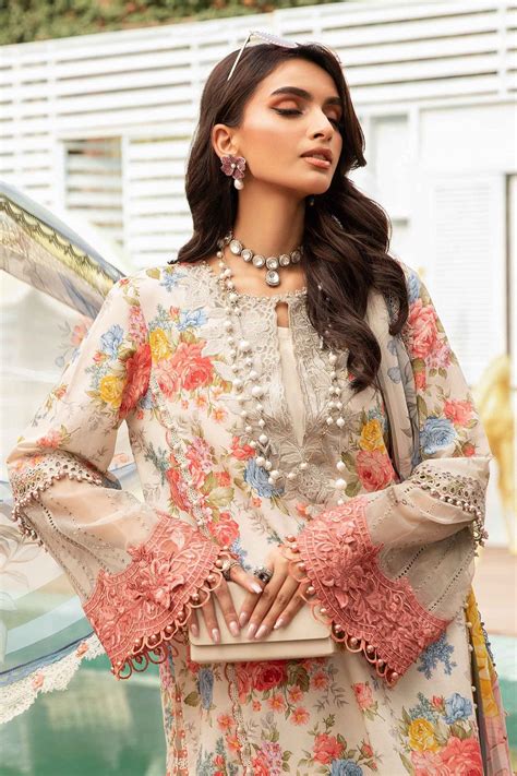 Maria B New Eid Mprint Collection Pakistani Salwar Kameez Wedding Dress