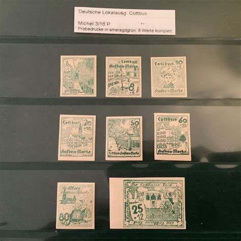 Germany Local Postal Areas Cottbus Rare Emerald Catawiki