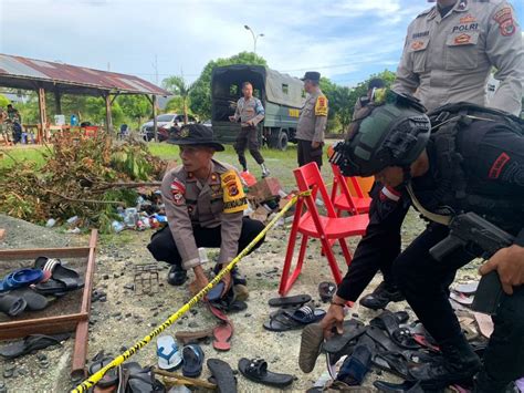 Pasca Konflik Sosial Di Kampung Karya Bumi Jayapura Anggota Polri Dan