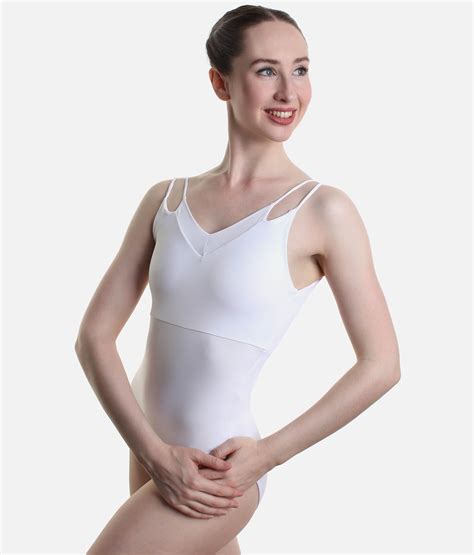 Ladies Camisole Leotard White So Danca Uk And Ireland