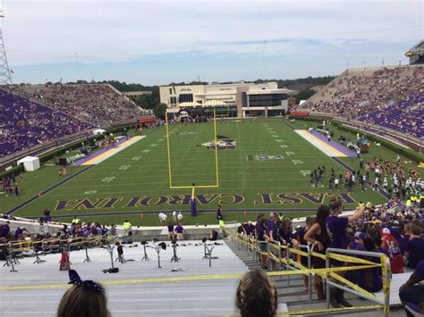 Dowdy-Ficklen Stadium, home of East Carolina Pirates