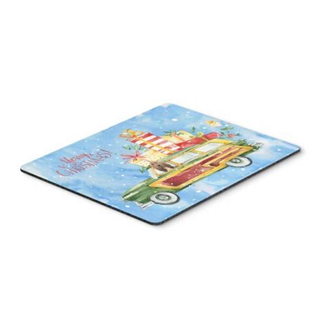 Merry Christmas Bloodhound Pad Hot Pad Or Trivet Kroger