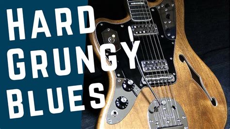 Heavy Blues Grunge Guitar Backing Track Jam In E Youtube