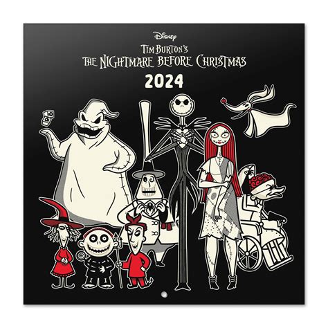 Buy Grupo Erik The Nightmare Before Christmas Wall 2024 12 X 12 12