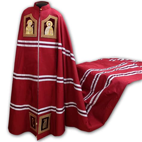 Мантия бордовая - Мастерская Аксамит
