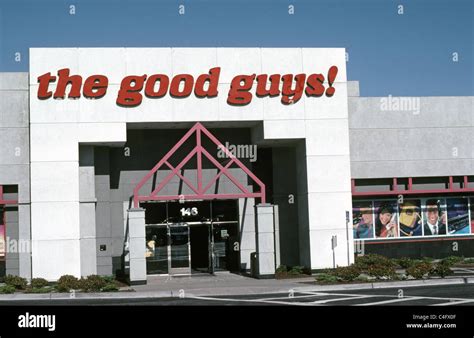 the Good Guys store in Daly City, California 1995 Stock Photo - Alamy