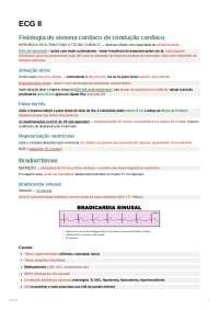 Interpreta O De Eletrocardiograma Ecg Ii Notas De Estudo Medicina