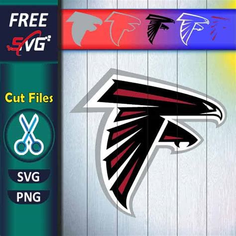 Atlanta Falcons Logo SVG Free - Cut files for Cricut and Silhouette