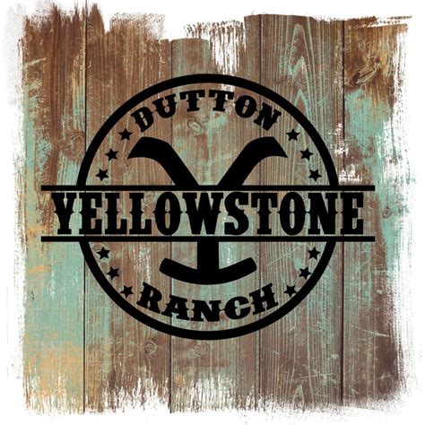 Yellowstone Dutton Ranch Logo Svg Printable Templates Free