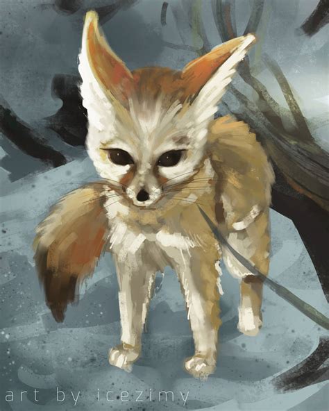 Fennec Fox Doodle By Icezimy On Deviantart