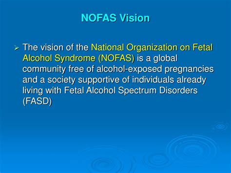 Ppt Identifying And Preventing Fetal Alcohol Spectrum Disorders Fasd