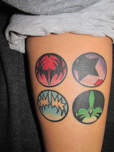 Kiss Band Icon Tattoo