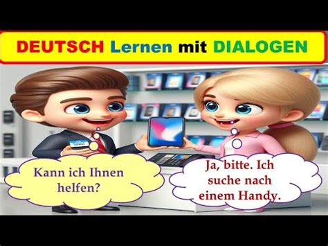 Deutsch Lernen Mit Dialogen A Anfanger H Ren Und Sprechen Lektion