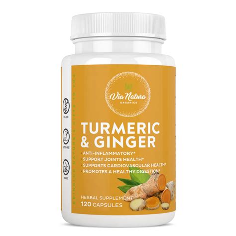 turmeric ginger  natura organics