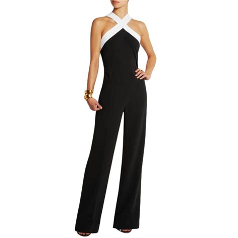 Sexy Women Sleeveless Bandage Bodycon Jumpsuit Romper Trousers Pant