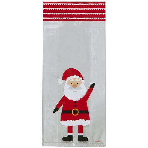 Pack De 20 Bolsas Santa Claus Wilton