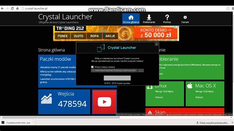 Poradnik Jak Zgrać Crystal Launcher Youtube