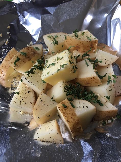 Stephanie Cooks Grilled Potato Packets